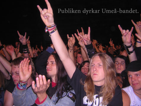 Publiken dyrkar Umeåbandet